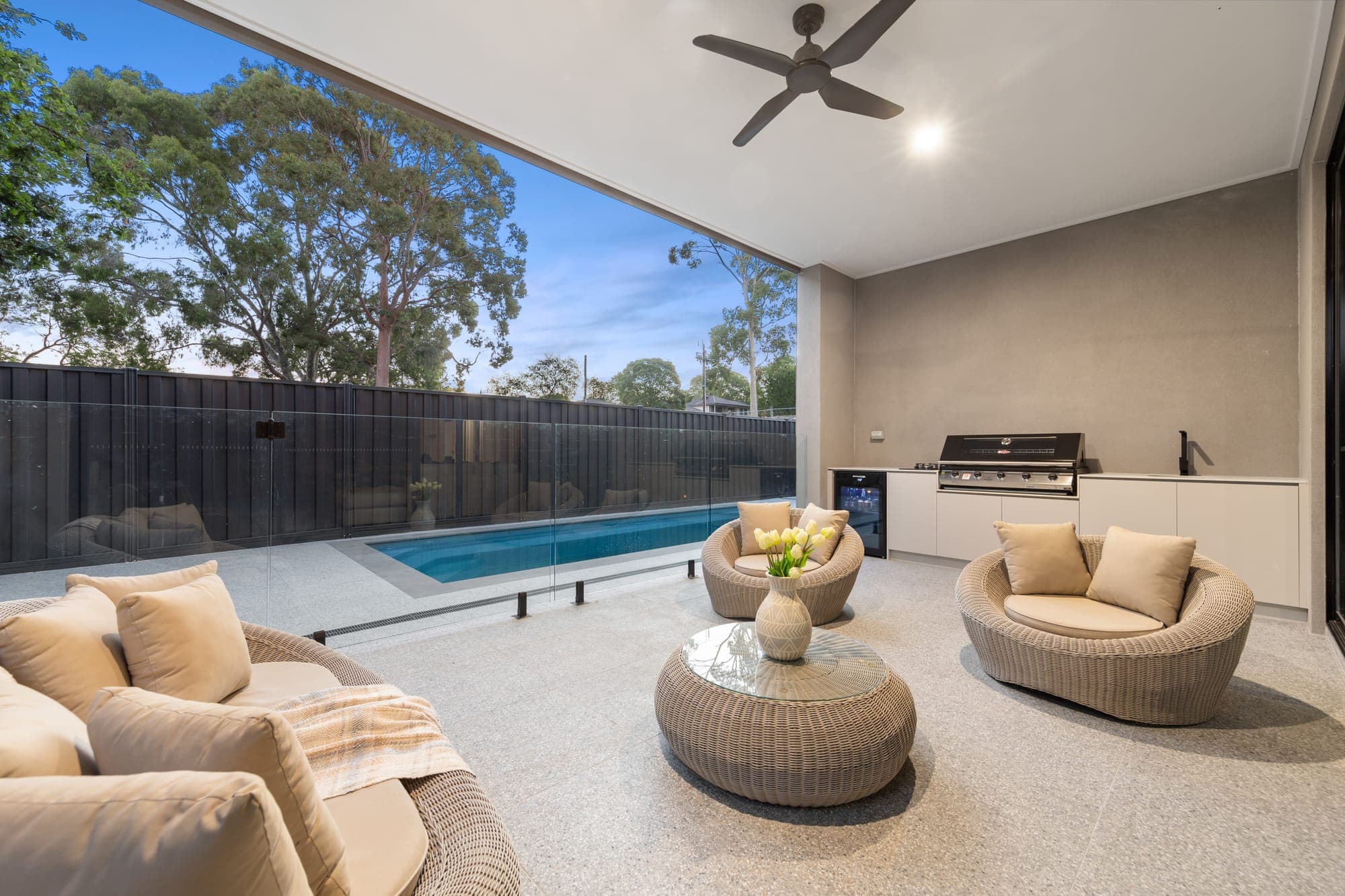 The Jasper, pool and alfresco entertaining area, Berwick