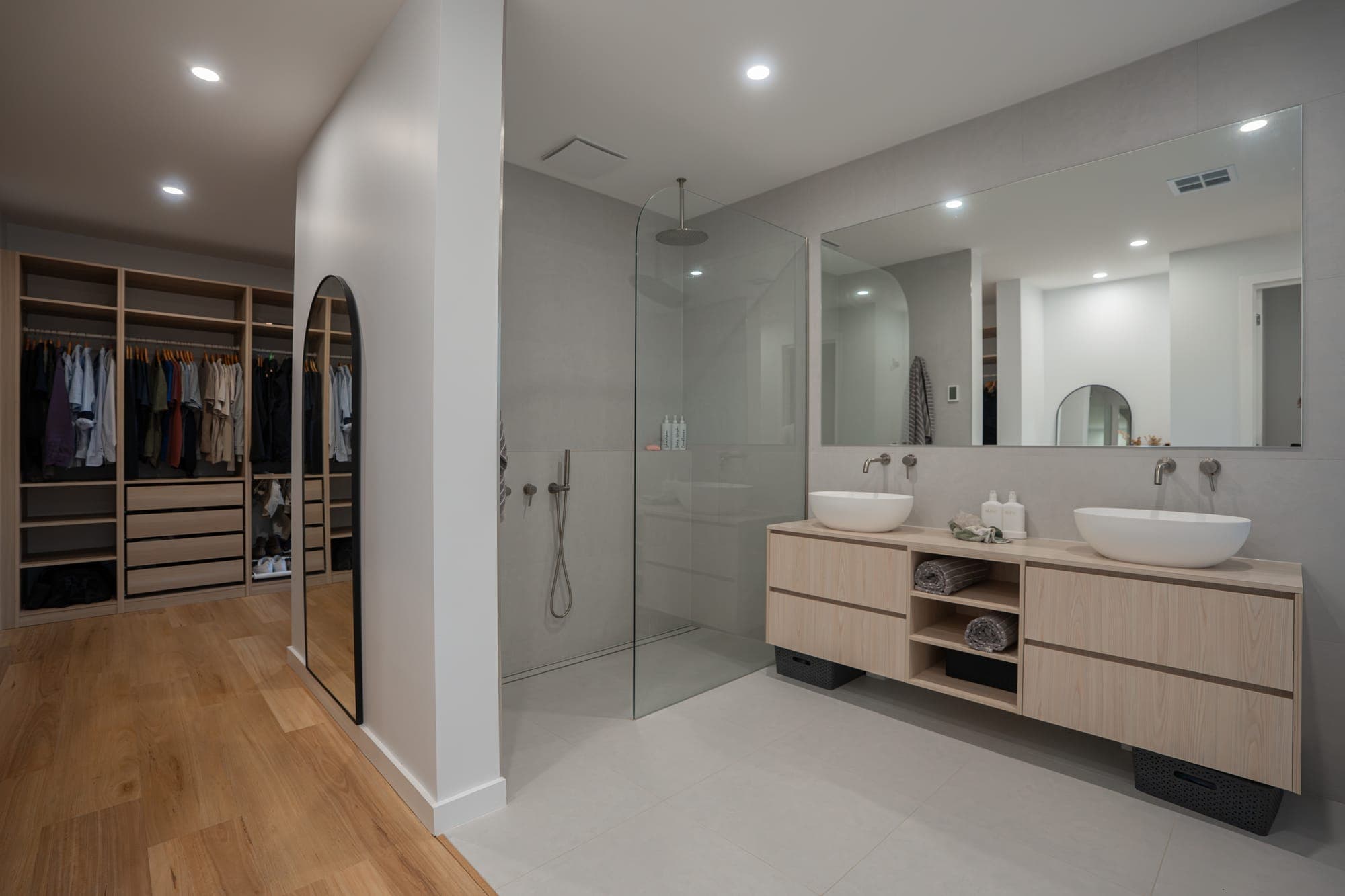 The Willow, ensuite with walk-in robe, Rowville