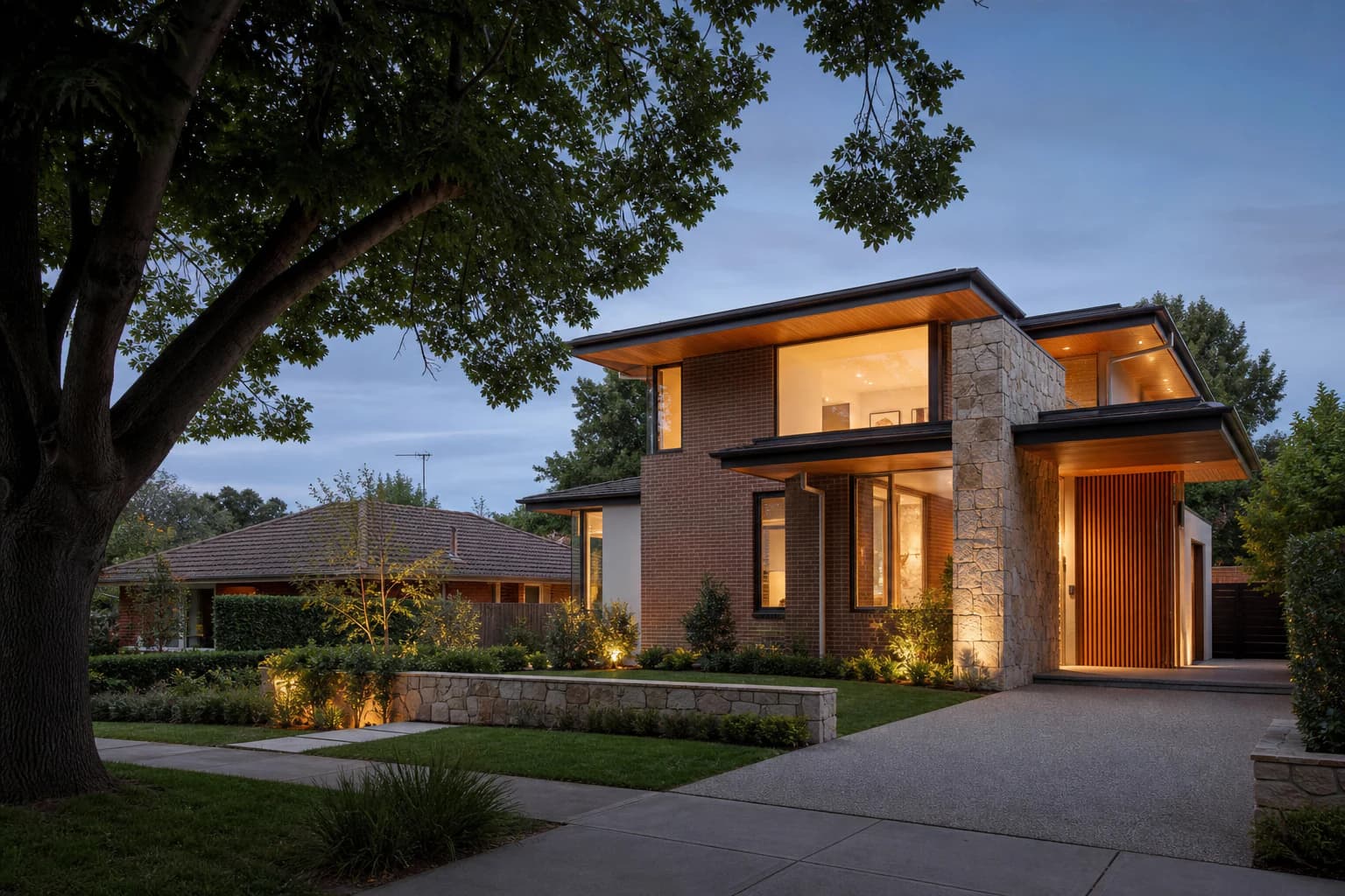 Bespoke contemporary home on an established Mulgrave block